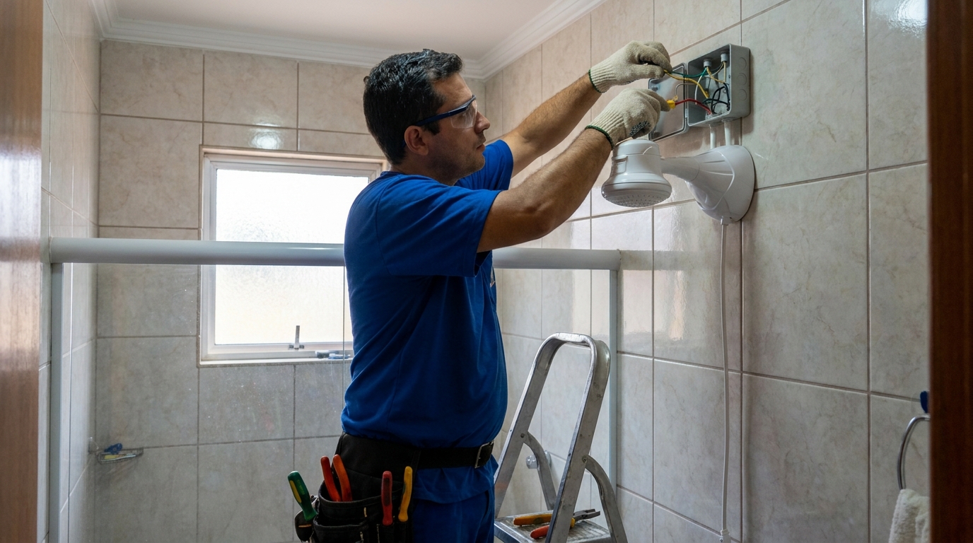 Adequação de Fiação em Santos‑SP