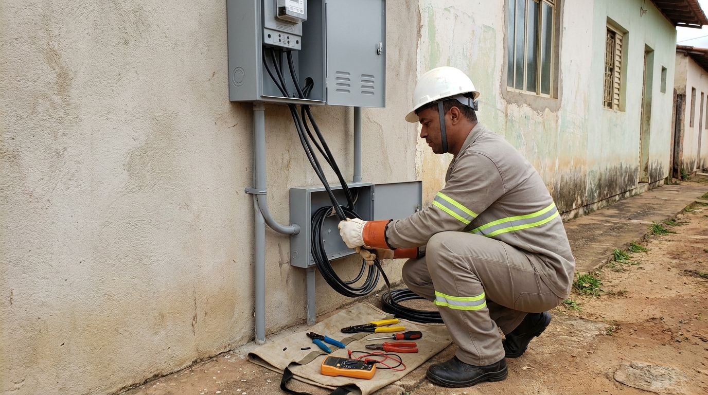Regularização de Entrada de Energia em Santos‑SP